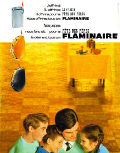 Publicite Flaminaire Fete Peres