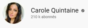 Carole Quintaine Youtube