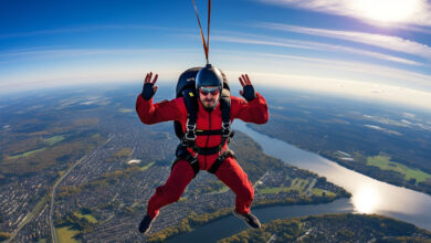 Saut En Parachute