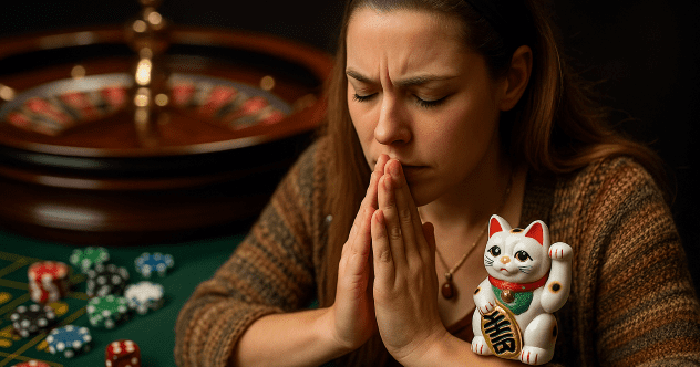 10 superstitions de casino les plus bizarres : rituels de chance étranges à travers le monde