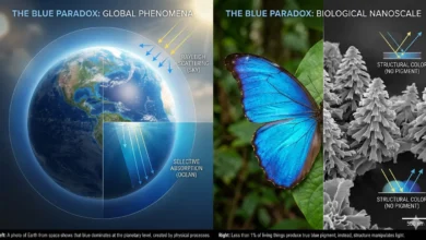 Couleur Bleue Nature